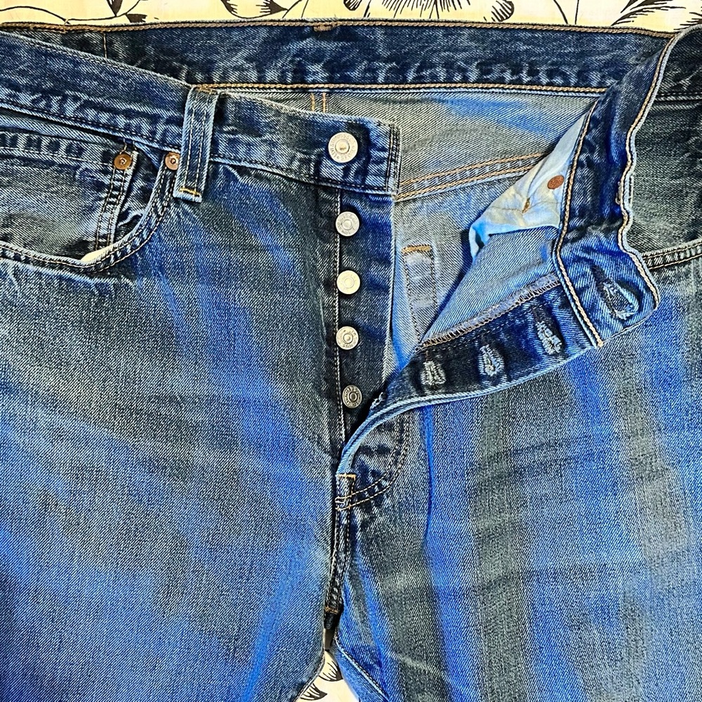 J.Crew x Levi’s 501 Selvedge Denim 34x30